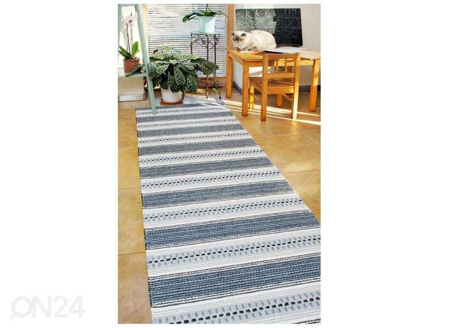 NARMA пластиковый ковер Runö grey 70x150 см увеличить