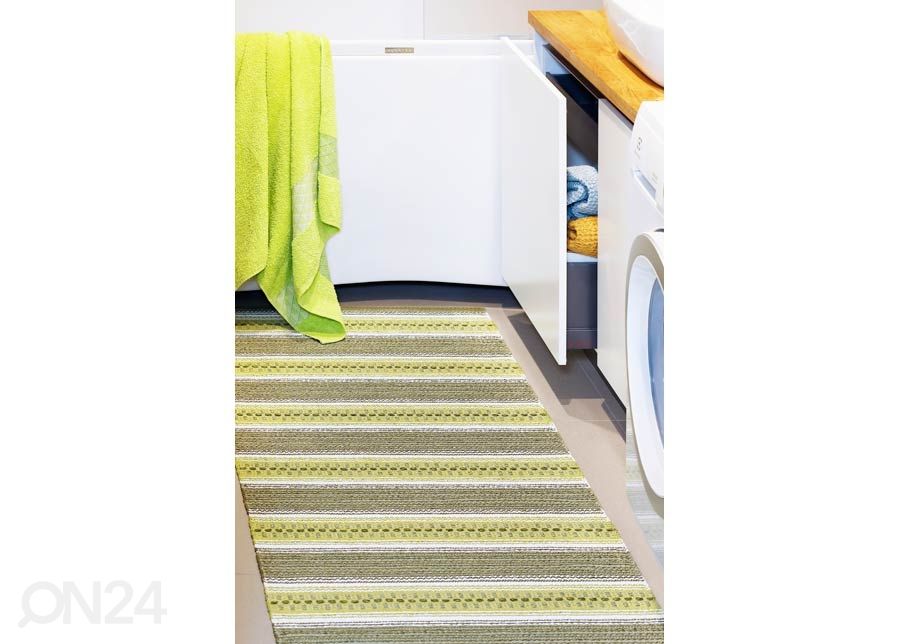 Narma пластиковый ковер Runö olive 70x350 см увеличить