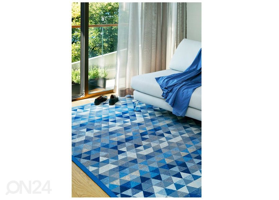 Narma smartWeave® ковер Luke blue 100x160 см увеличить