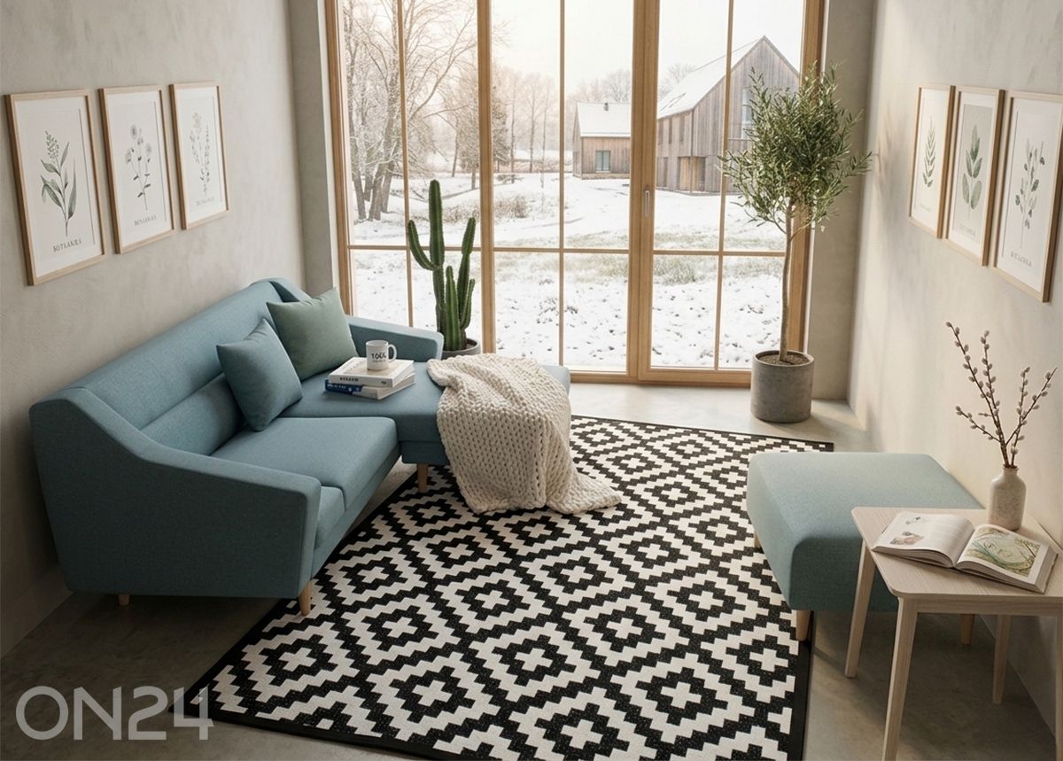Narma smartWeave® ковер Viki black 140x200 см увеличить