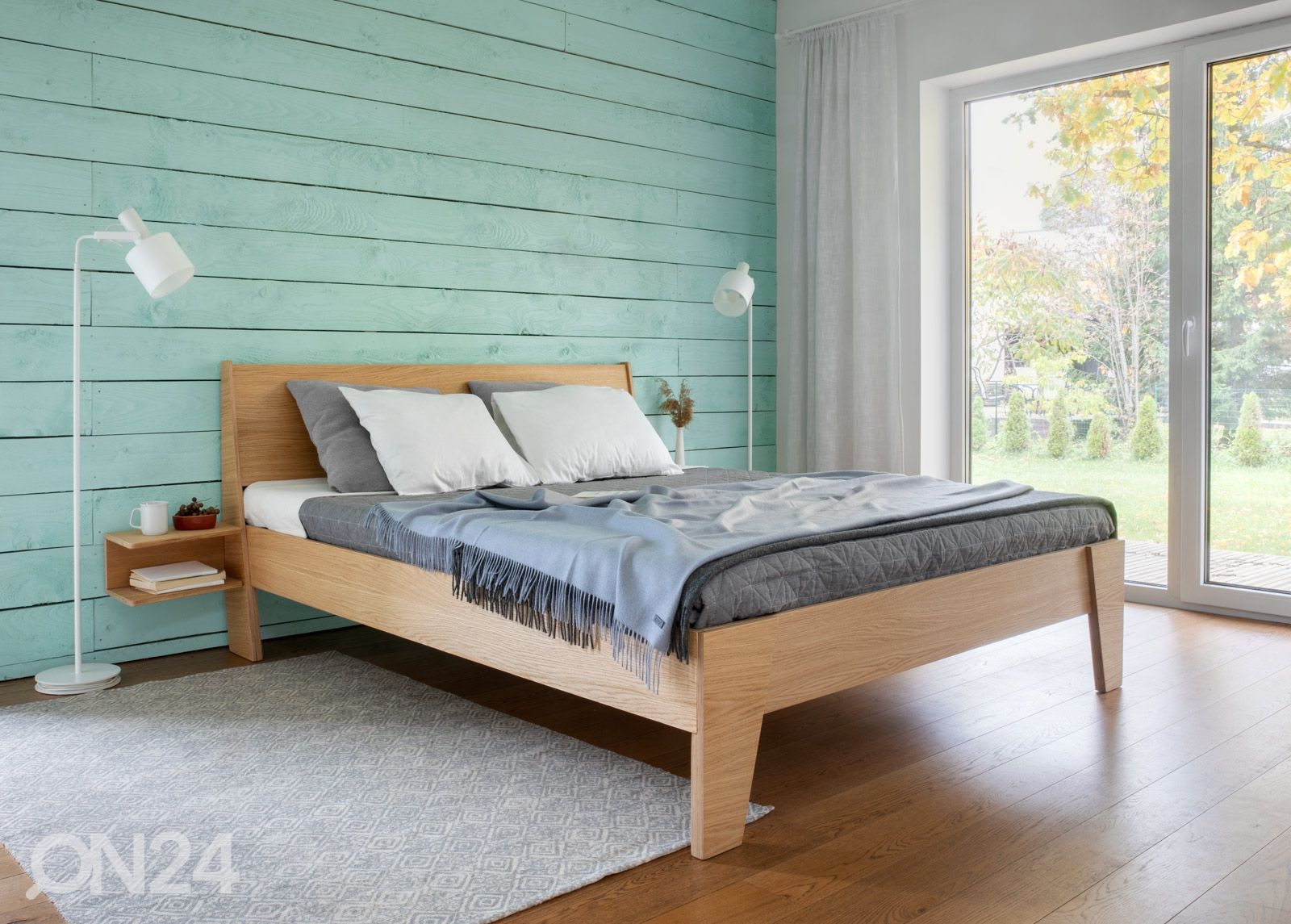 Radis кровать Huh 160x200 cm + 2 прикроватных столика увеличить