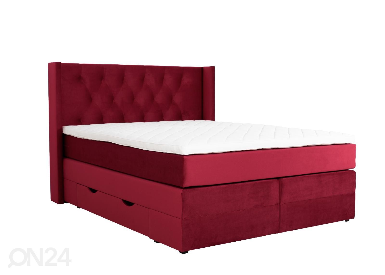 Sime Beds Континентальная кровать с ящиками Elegance 140x200 см увеличить