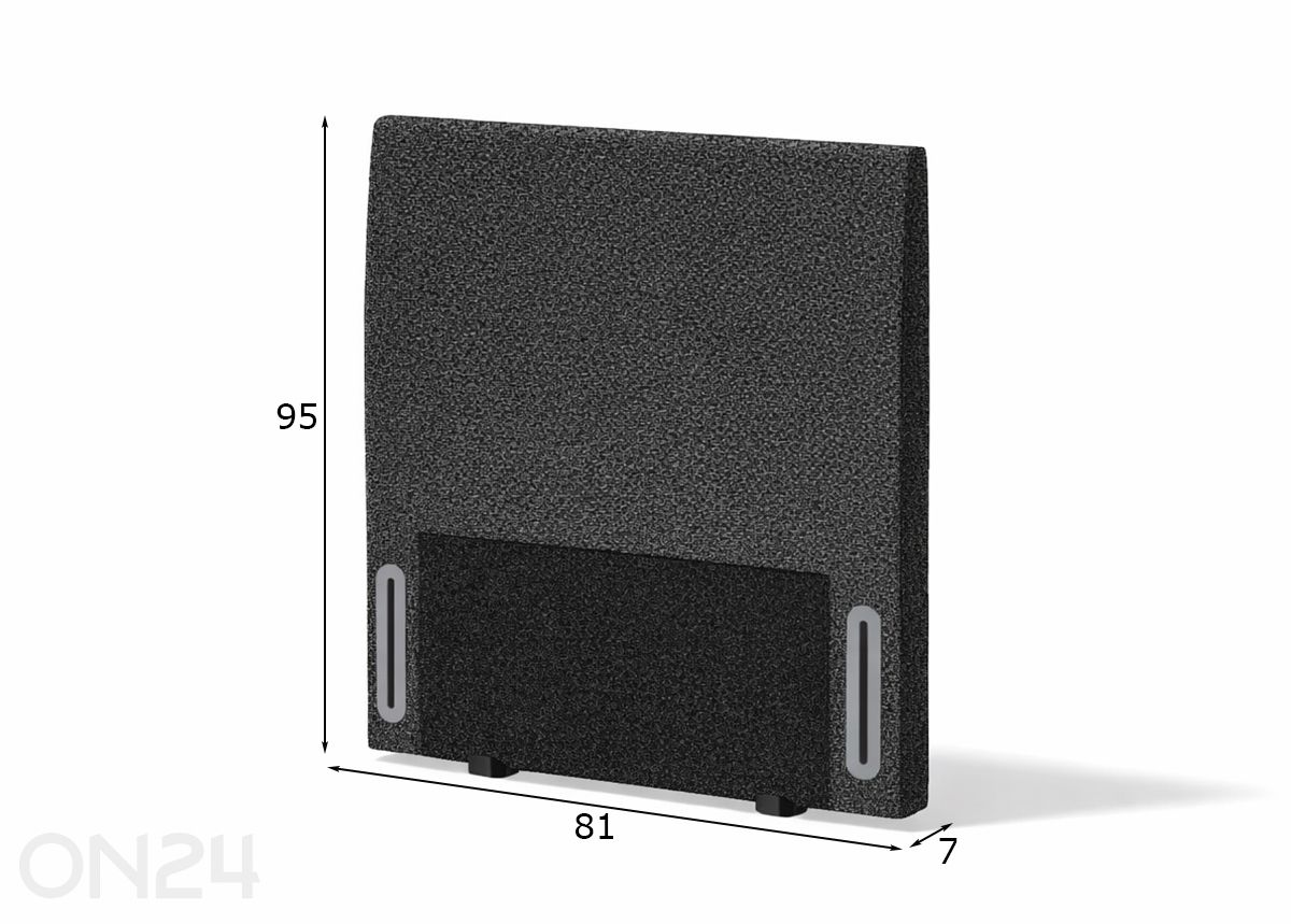 Sleepwell изголовье BLUE H20 LOW 81 см увеличить размеры