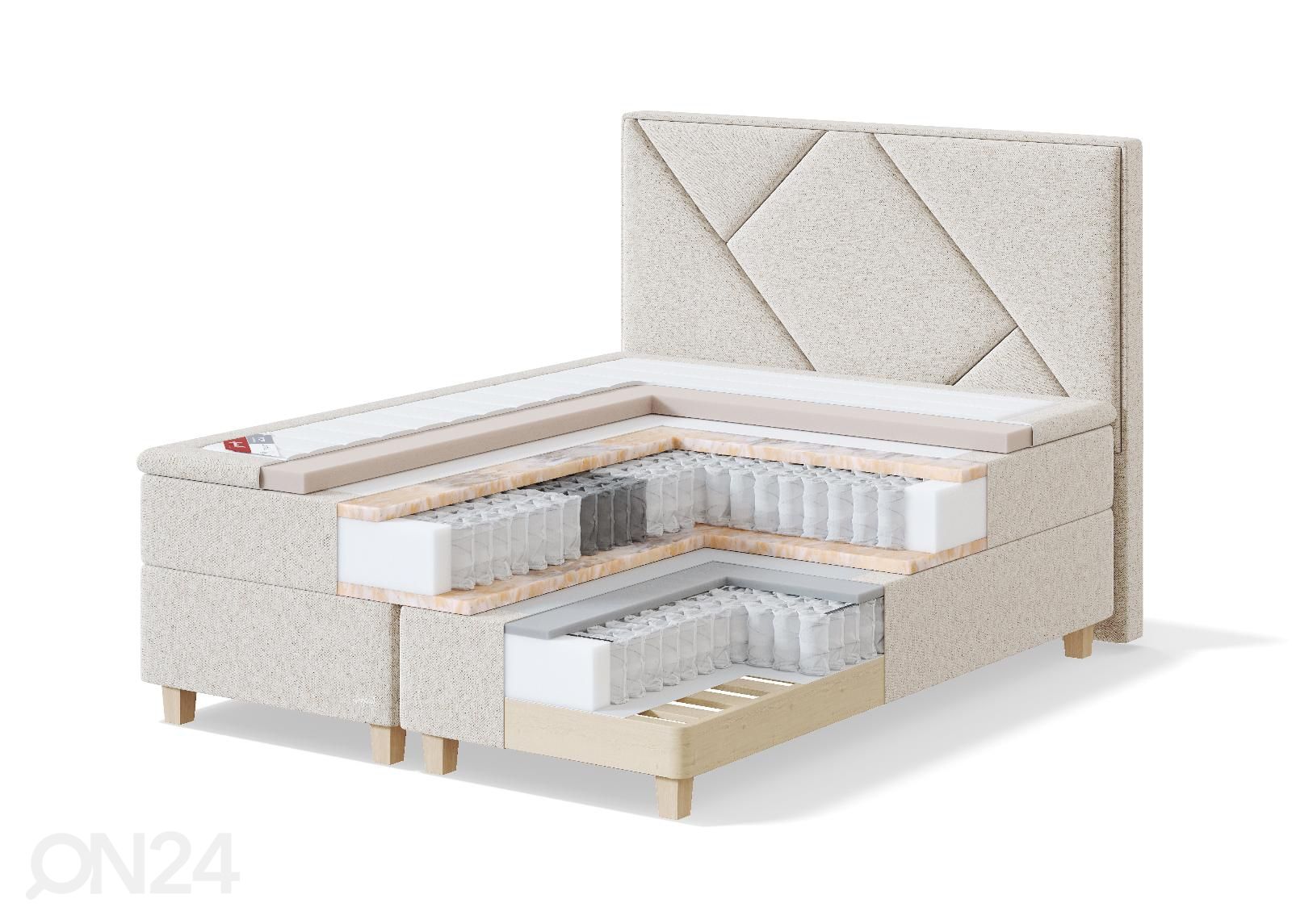 Sleepwell континентальная кровать RED CONTINENTAL 140x200 см увеличить