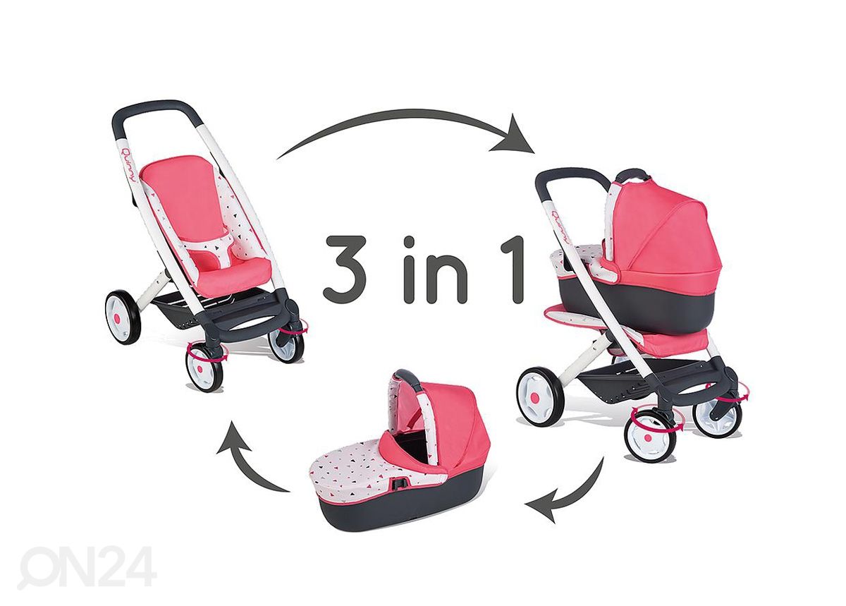 Smoby коляска для кукол Quinny 3 в 1 увеличить