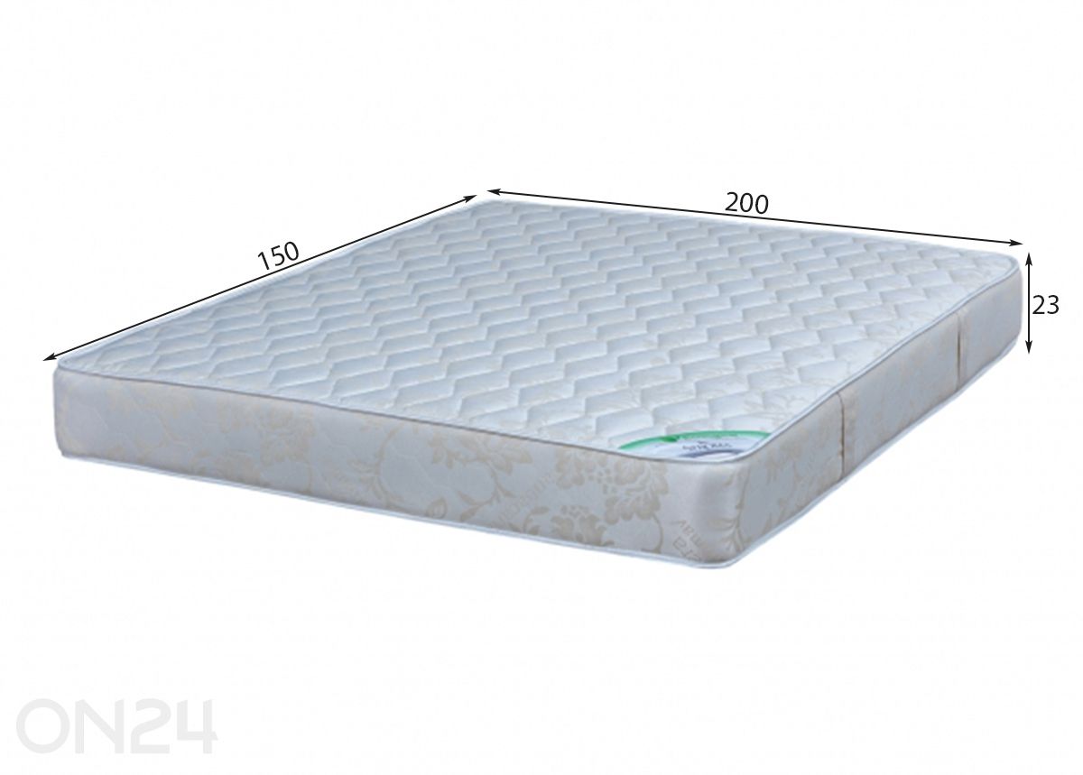 Stroma матрас Ортопедический Экологичный 150x200 cm увеличить размеры
