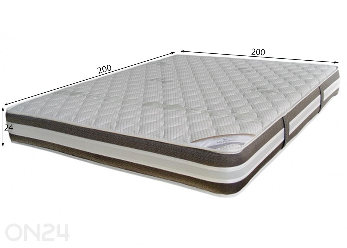Stroma матрас Olympia 200x200 cm увеличить размеры