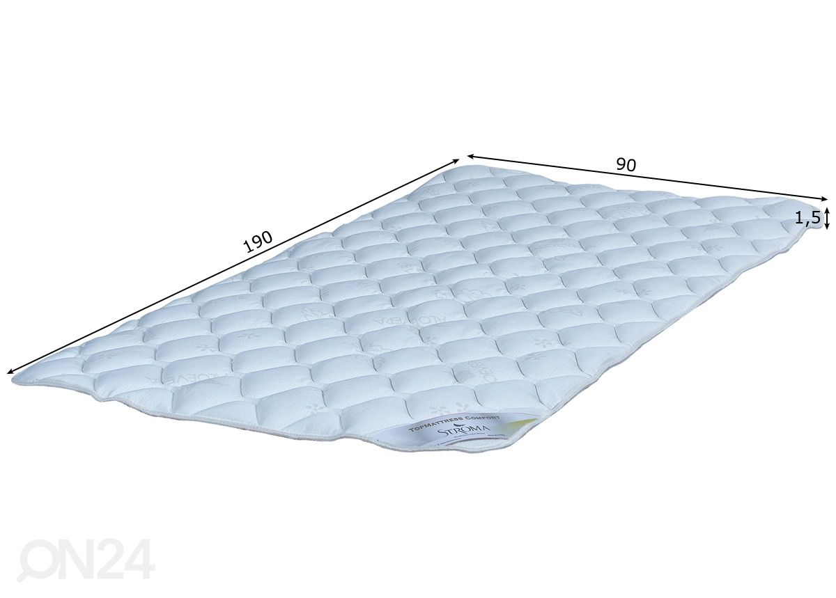 Stroma наматрасник Top Comfort 90x190 cm увеличить размеры