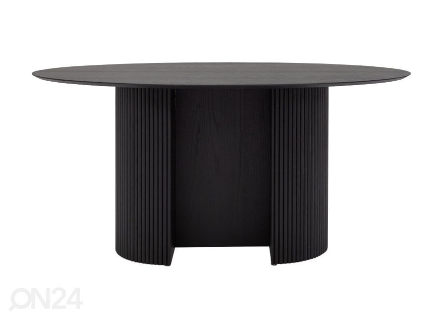 Tenzo обеденный стол Rod 160x110 cm, чёрный увеличить