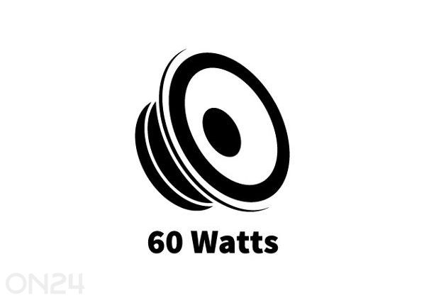 Беспроводной сабвуфер Sharp AQUOS Wireless Surround с поддержкой Dolby Atmos, DTS:X, чёрный