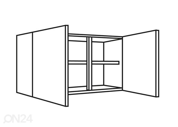 Верхний кухонный шкаф Lagos 100 cm