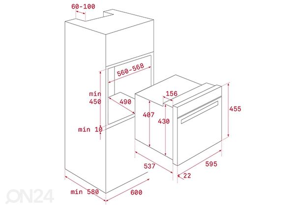 Встраиваемая компактная духовка Teka Urban Colors