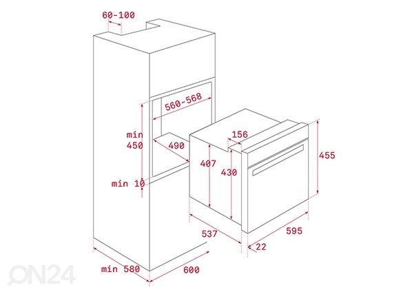 Встраиваемая компактная духовка Teka Urban Colors