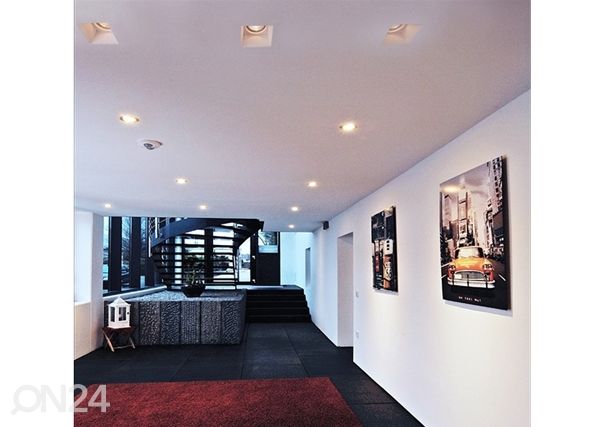 Встраиваемый гипсовый светильник