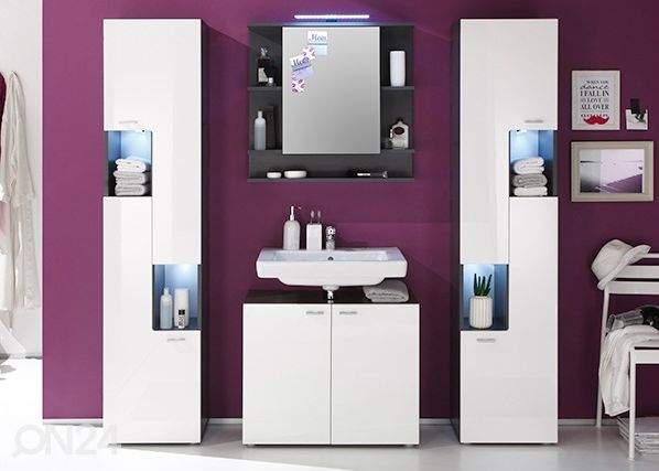 Высокий шкаф в ванную Tetis