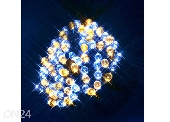 Гирлянда Serie LED, теплый и холодный белый 800 см