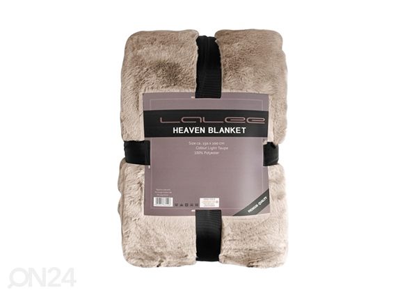 Декоративный плед Heaven Light Taupe 150x200 см