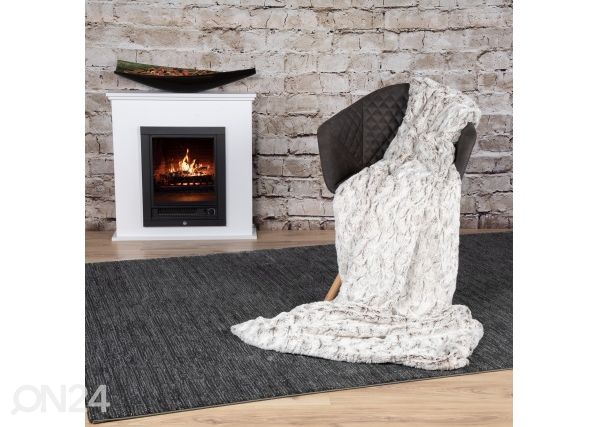 Декоративный плед Smooth Brown 150x200 cm