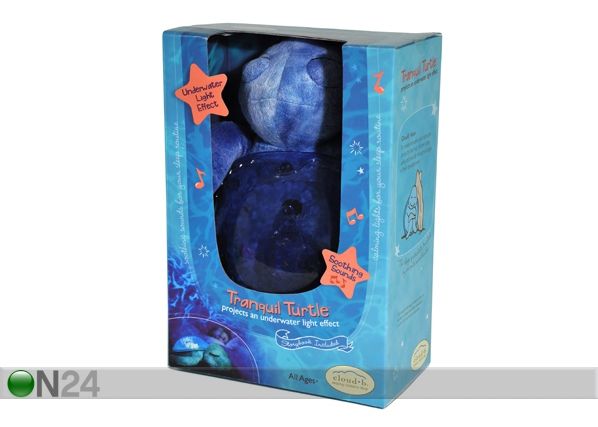 Детский светильник ночник-проектор Черепаха Cloud B