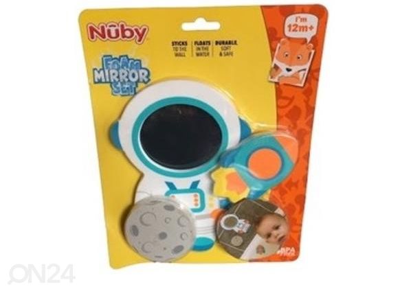 Детское зеркало из пеноматериала для ванной Nuby
