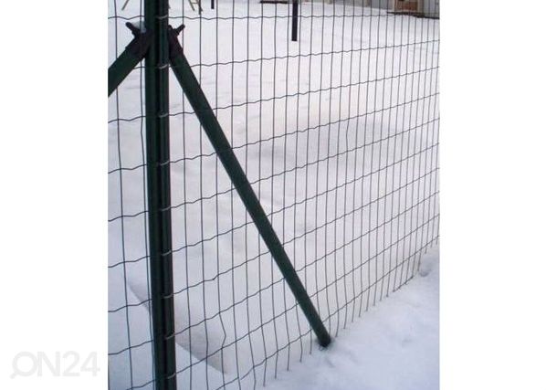 Диагональная опора для столба, серый 3,8x200 cm