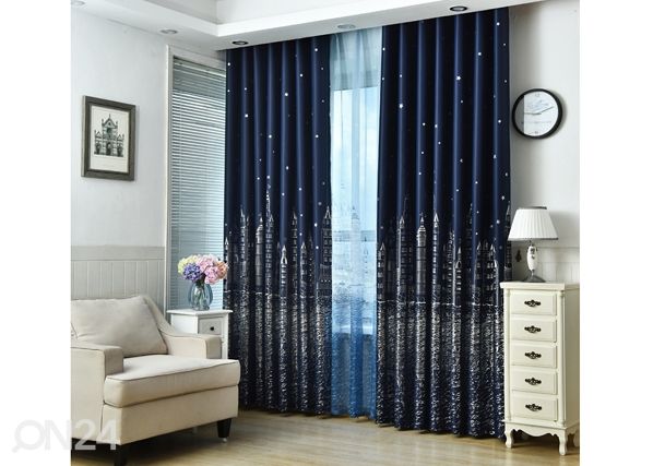 Дизайн шторы City 300x260 cm