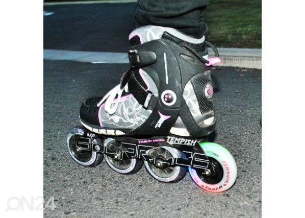 Запасные колеса для роликовых коньков FLASHING 76x24 85A Tempish