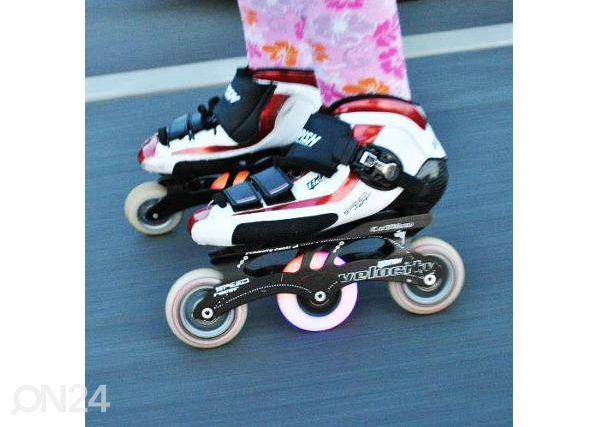 Запасные колеса для роликовых коньков FLASHING 90x24 85A Tempish