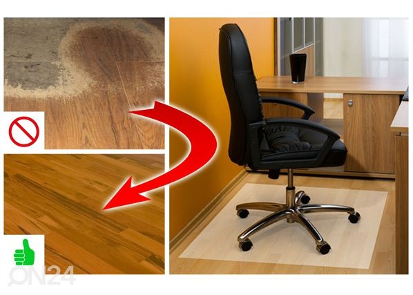 Защитный коврик под рабочий стул 140x100 cm