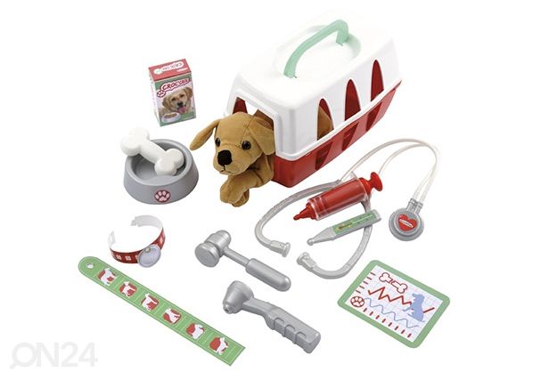 Игрушечная тележка доктора-ветеринара