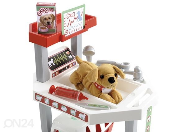 Игрушечная тележка доктора-ветеринара