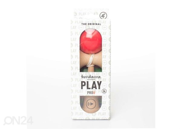 Кендама Play Pro II красная 18,5 см