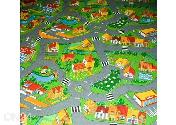 Ковер в детскую Маленькая деревушка 133х133 см