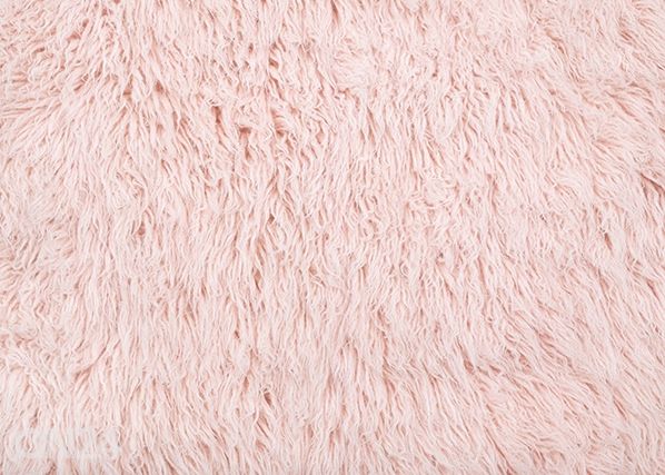 Ковер Tom Tailor Fluffy Uni 140x190 cm, розовый