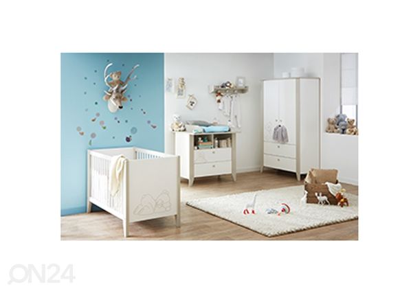 Комод с пеленальным столиком Ourson 70x55 cм