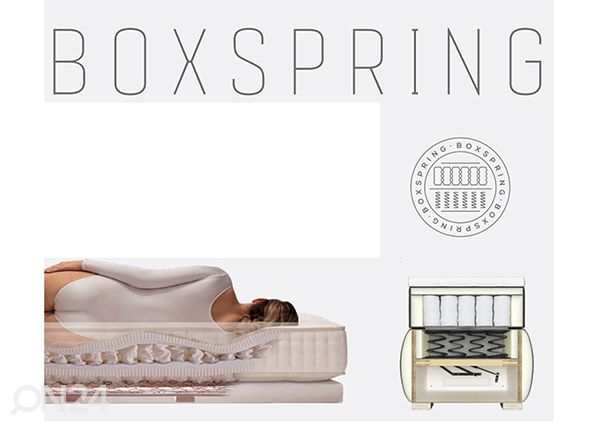 Континентальная кровать Tennessee Storage 160x200 см