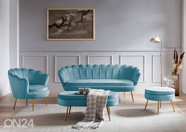 Кресло, синий