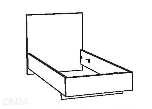 Кровать Helga 90x200 cm