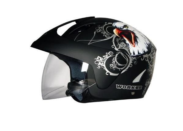Мотоциклетный шлем 1 V520 WORKER