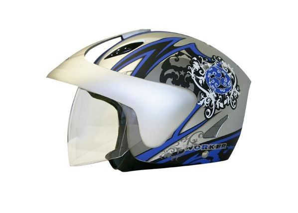 Мотоциклетный шлем 1 V520 WORKER