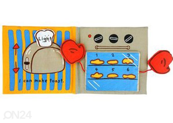 Мягкая развивающая книжка "Маленький шеф-повар"