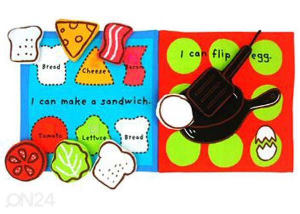 Мягкая развивающая книжка "Маленький шеф-повар"