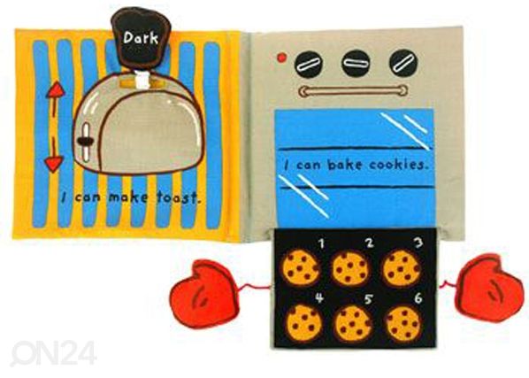 Мягкая развивающая книжка "Маленький шеф-повар"