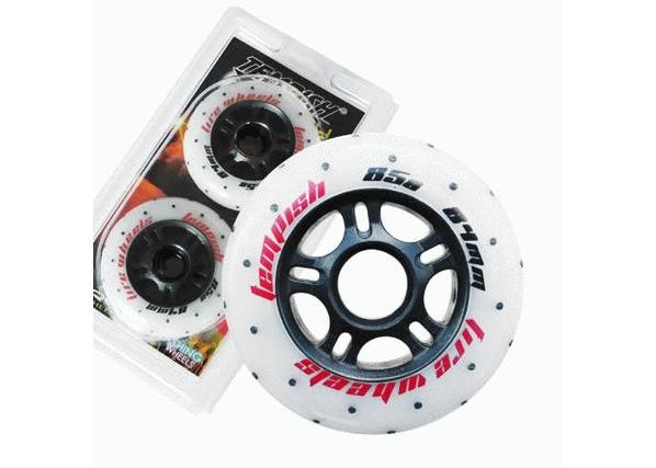 Набор колёс для роликовых коньков FIRE 84x24 85A Tempish