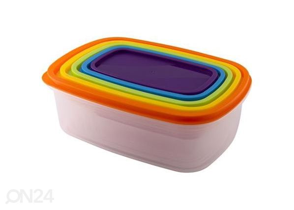 Набор коробок для хранения Lamart Rainbow LT6030, 6 шт