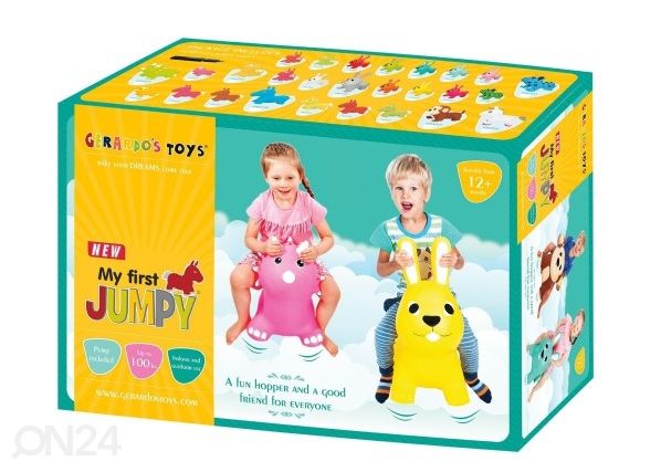 Надувная игрушка-попрыгун Jumpy Заяц
