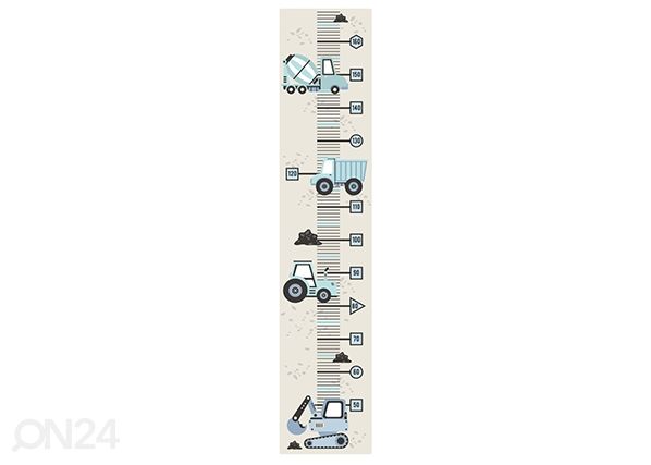 Настенная наклейка Строительные мащины