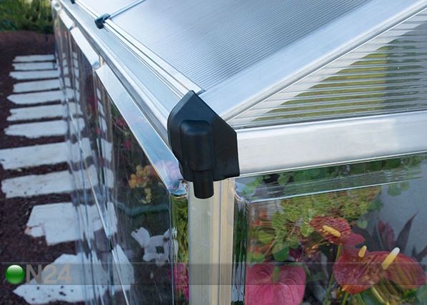 Настенная теплица Palram Hybrid 2.44x1.24 м, 3.04 м²