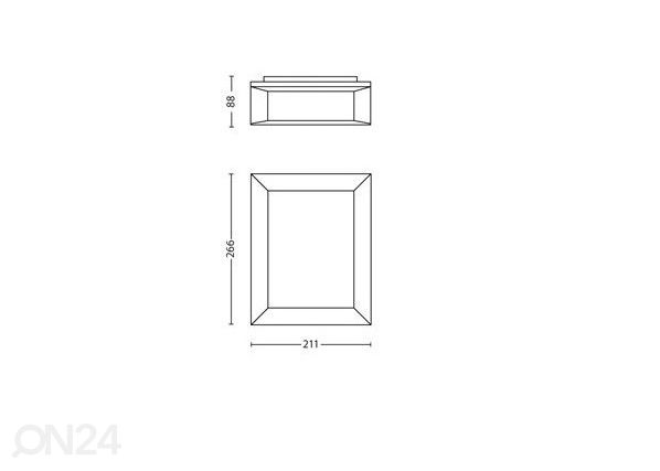 Настенный светильник Philips Box 6 Вт 600 лм 2700K