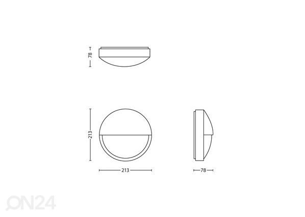 Настенный светильник Philips Capricorn 1x6 W 600lm 2700K